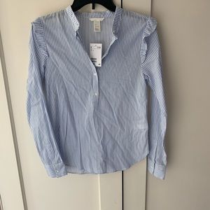 Never worn H&M striped shirt